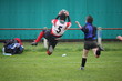 point accrobatique lors d'un tournois de rugby