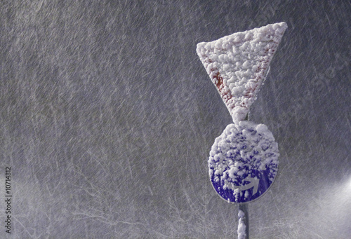 Schneechaos