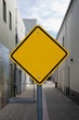 Unmarked Sign