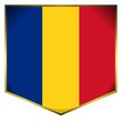 drapeau ecusson roumanie romania flag