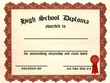 Customizable High School Diploma
