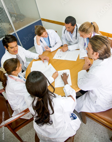 Photo: doctors in a hospital doctors in a hospital
