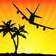 Illustration: Tropical flight Tropical flight
