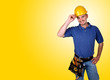 friendly handy man portrait background friendly handy man portrait background