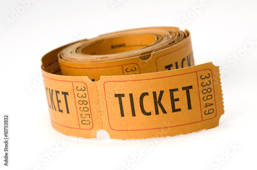 Foto: ticket stubs ticket stubs