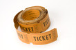 Foto: ticket stubs ticket stubs