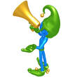 Elf With Megaphone