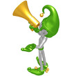 Elf With Megaphone