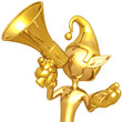 Elf With Megaphone