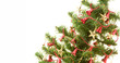 Isolated Christmas tree