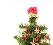 Isolated Christmas tree