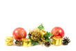 christmas decoration on a white background