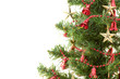 Isolated Christmas tree