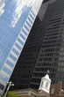 new York dettaglio di grattacielo