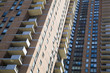 new York dettaglio di grattacielo
