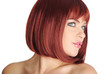 beautiful glamour woman. red hair beautiful glamour woman. red hair