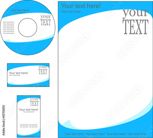 Vector - Letterhead Template design