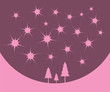Winter Christmas background