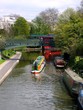 Navigation sur un canal londonien