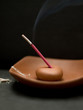 Incense burning Incense burning