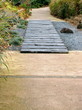 Allée dans un jardin zen. Allée dans un jardin zen.