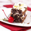 Quadro Cake with Cherry