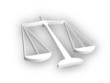 Scales of Justice (3D with shadow)