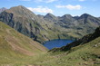 Le Lac Bleu de Lesponne dans les Hautes-Pyrénées