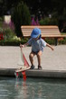 enfant au parc