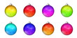 8 boules de noel