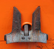 old ship anchor