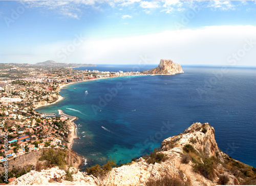 calpe, spanien, costa blanca