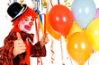 Celebration clown