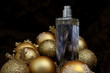 Perfume with xmas decoration