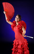 Flamenco posing
