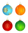 Vektor: Christmas balls Christmas balls
