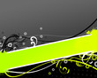 Illustration: Lemon Floral Background Lemon Floral Background