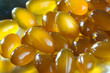 Omega 3 capsules, close-up