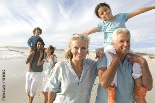 Foto: Family on the beach Family on the beach