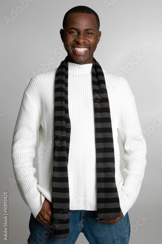 Photo: Smiling Winter Guy Smiling Winter Guy