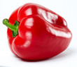 Red pepper isolated on white background