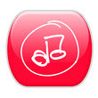 web button - music