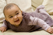 baby laughing
