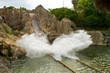 water splashes water splashes