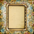 vintage frame from old photoalbum