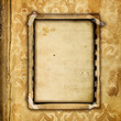 vintage frame from old photoalbum