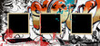 graffiti art with frames