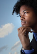 Photo: Man pondering Man pondering