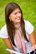 student smiling