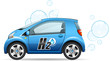 Voiture fonctionnant à l'hydrogène